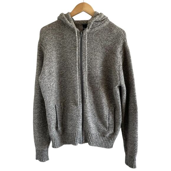 Royal Robbins Full Zip Cardigan Hooded Heathered Gray Wool Blend XL - Picture 1 of 8